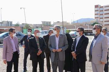 بازدید مسئولین استانی، شهرستانی و دانشگاهی از دو ابر پروژه در دست احداث مرکز سوختگی و سرطان دانشگاه 